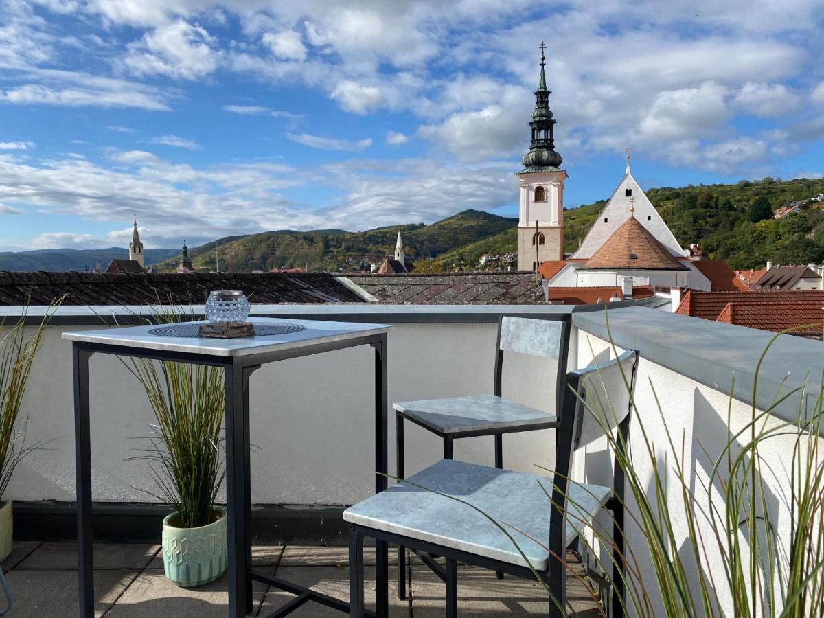 Terrassen Appartement Ueber Den Daechern Von Krems Exterior photo